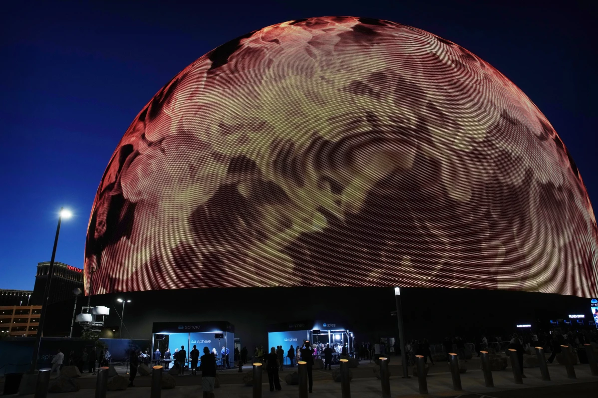 U2 inaugura el más novedoso recinto musical de Las Vegas: The Sphere