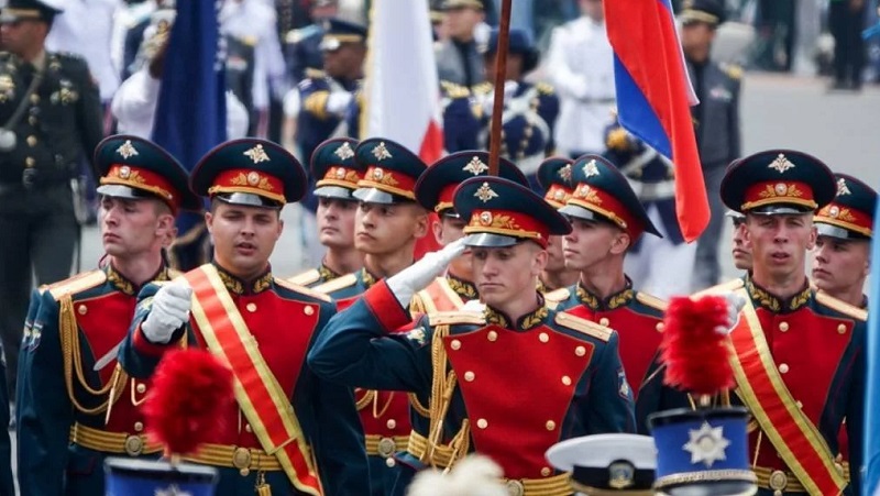ejército ruso desfile de México