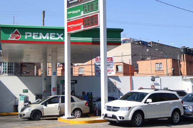 Estacion de servicio de Pemex
