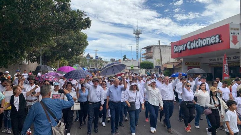 marcha del PAS en Culiacán