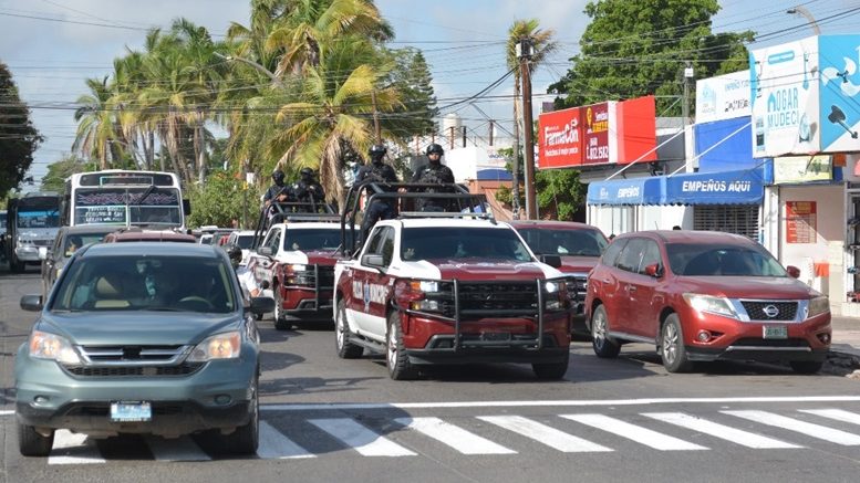 patrulla de policía de ahome