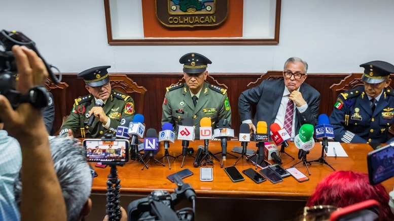 reunión de seguridad en palacio de gobierno de sinaloa