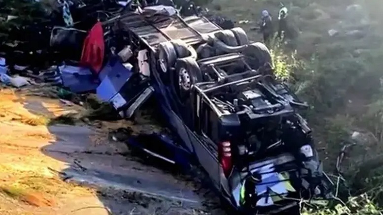 accidente de autobús en Zacatecas