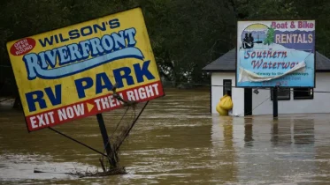 inundación en carolina del norte