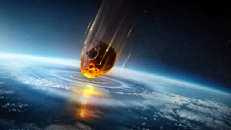 asteroide rumbo a la tierra