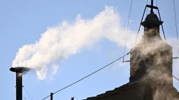 chimenea en el vaticano
