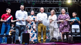 inauguración del 15 festival de mi ciudad