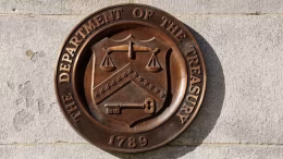 insignia del departamento del tesoro