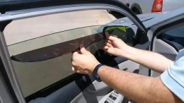 polarizado en vehículo