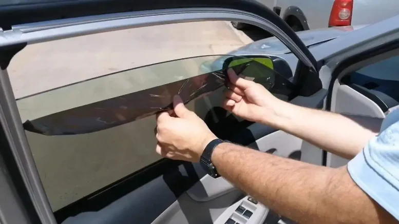 polarizado en vehículo