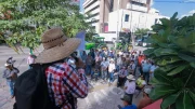agricultores en protesta