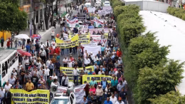 cancelan marcha transportistas en la cdmx