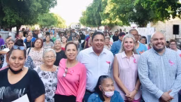 caravana del bienestar en el fraccionamiento esmeralda