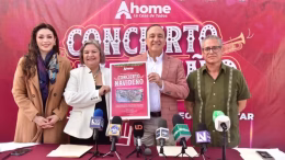 presentación de concierto de navidad