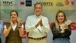 antonio menendez inaugura expo ciencias