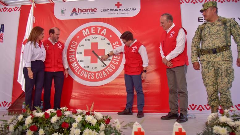 inicio colecta cruz roja los mochis