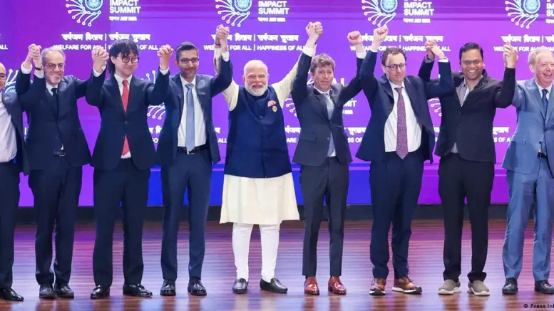 lideres mundiales en cumbre de la inteligencia artificial