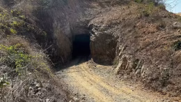 acceso a la mina santa fe