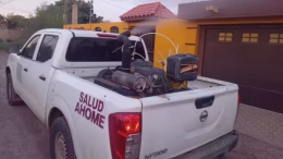camioneta de fumigacion