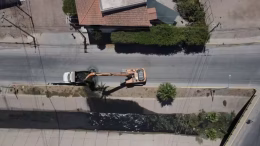 limpieza del dren de juarez