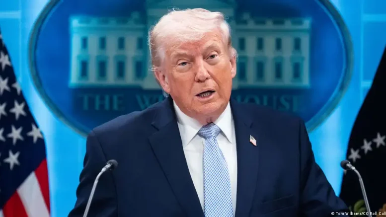 trump lanza advertencia comercial