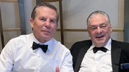 Eduardo Lamazón con JC Chavez.