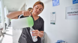 punto de hidratacion en los mochis