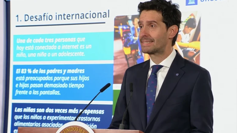 Andrés Morales Arciniegas representante de la UNESCO EN México.
