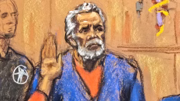 Ismael El Mayo Zambada en la corte federal de Nueva York