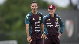 Rafael Marquez y Javier Aguirre