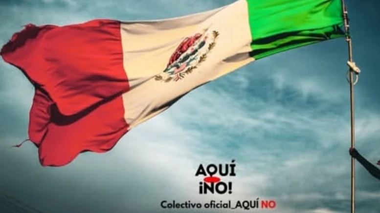 bandera aquí no