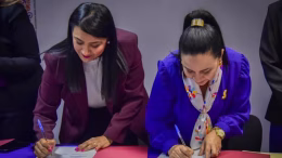 firma de convenio con semujeres
