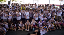 Niños participantes del campamento de verano del IMDA 2026.