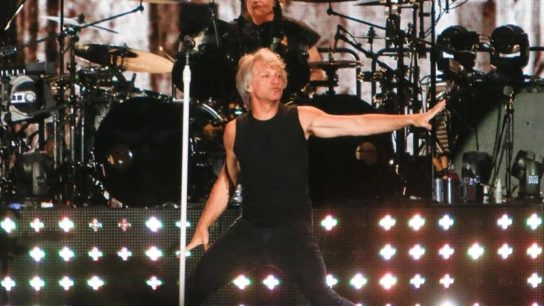 jon bon jovi en concierto en el madison square garden