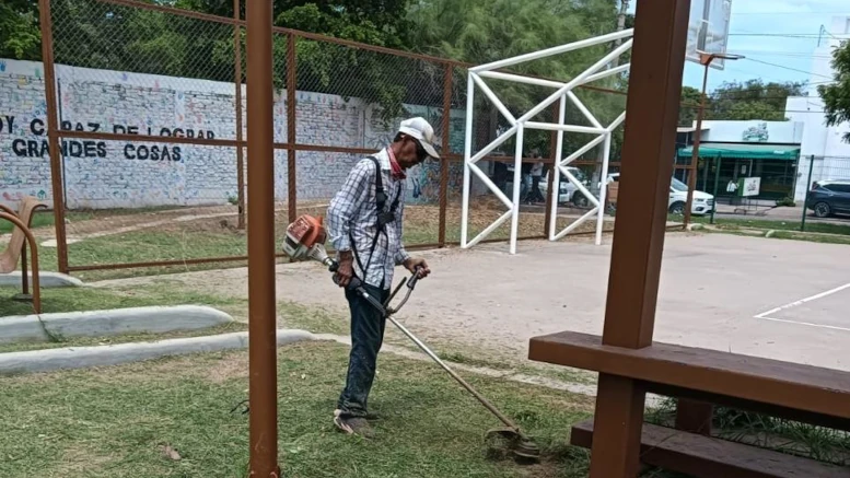 mantenimiento a parques deportivos
