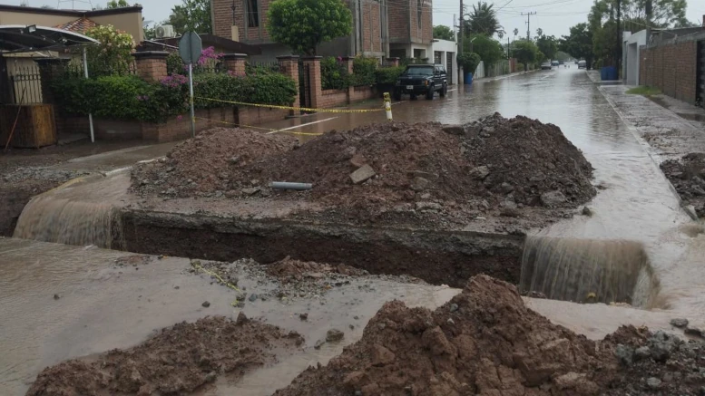 obra pluvial ejido 9 de diciembre