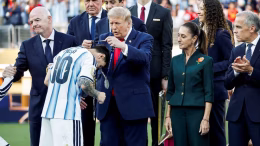 trump condecora a messi
