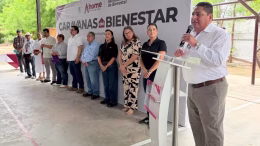 caravana del bienestar ejido 5 de mayo