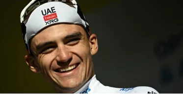 ciclista mexicano Isaac del Toro