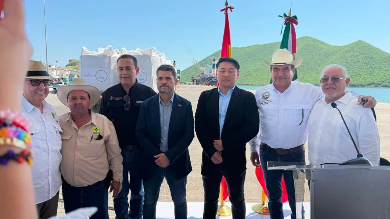 envio de sorgo de ahome a china