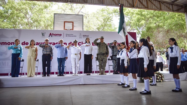inicio del ciclo escolar 2026 en ahome