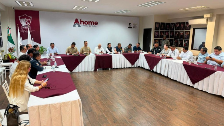 reunión del ayuntamiento de ahome con personal de cfe