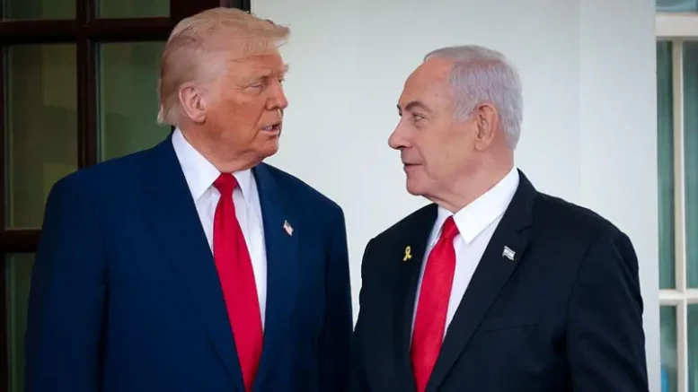 donald trump y benjamin netanyahu