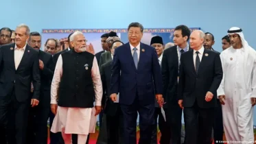 líderes de los países BRICS