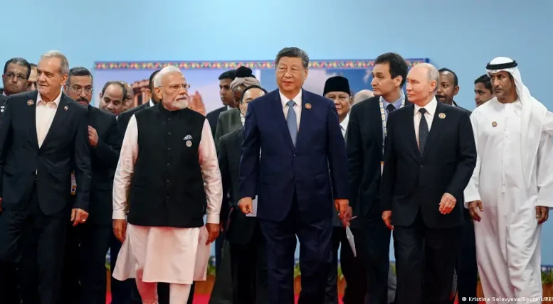 líderes de los países BRICS