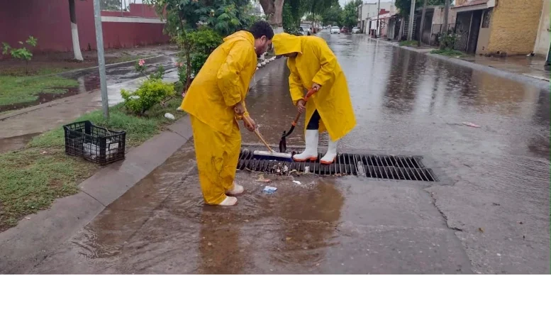 limpieza de alcantarillas en los mochis