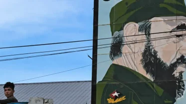 retrato de Fidel Castro en La Habana