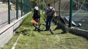 limpieza de espacios deportivos de ahome
