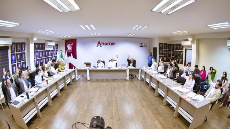 sesión extraordinaria de cabildo