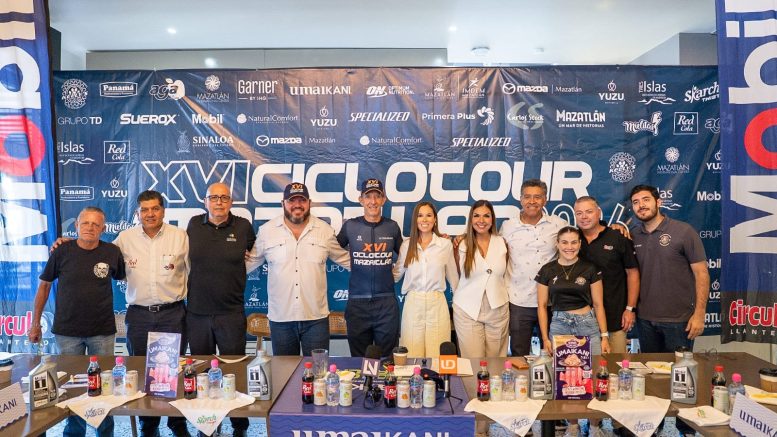 Anuncian ciclotour en mazatlán